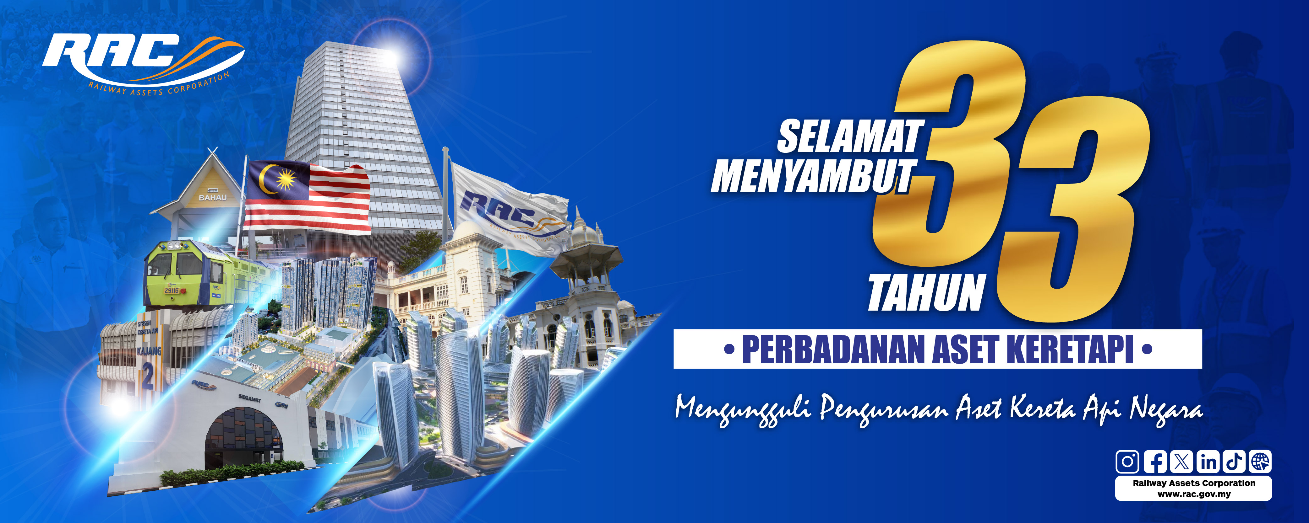 HARI ULANGTAHUN KE 33 RAC