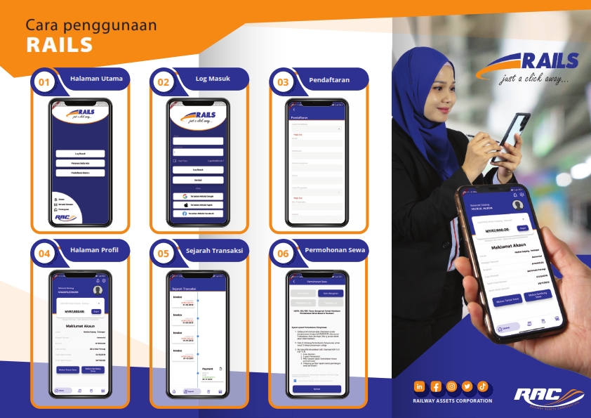 Manual Penggunaan Aplikasi RAILS