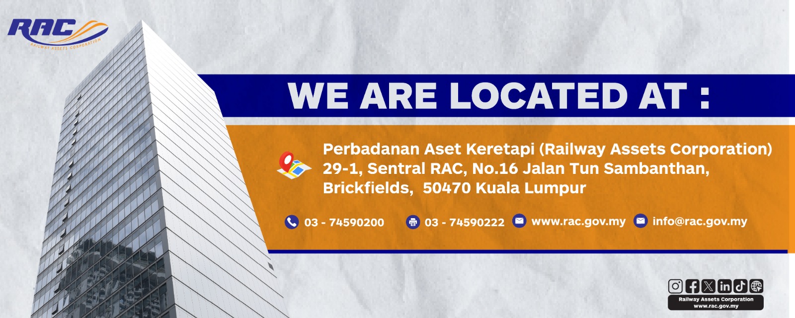 Perpindahan Bangunan RAC