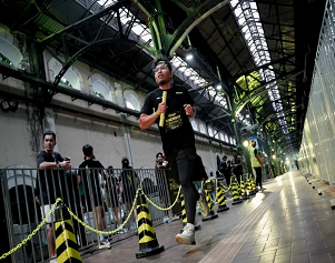 Kuala Lumpur Railway Station becomes venue for unconventional run