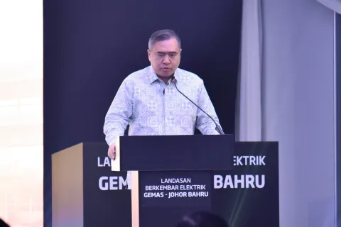 Majlis Penyempurnaan & Pengoperasian Landasan Berkembar Elektrik Gemas - Johor Bahru