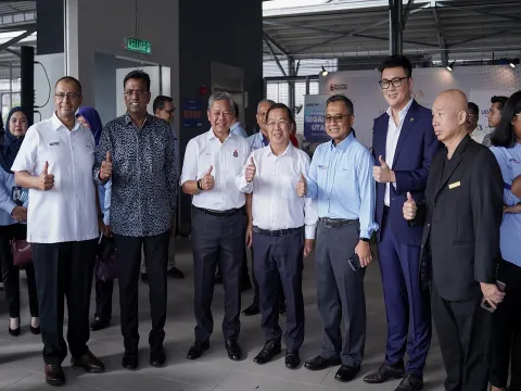 Perasmian Stesen Keretapi Segambut Utara