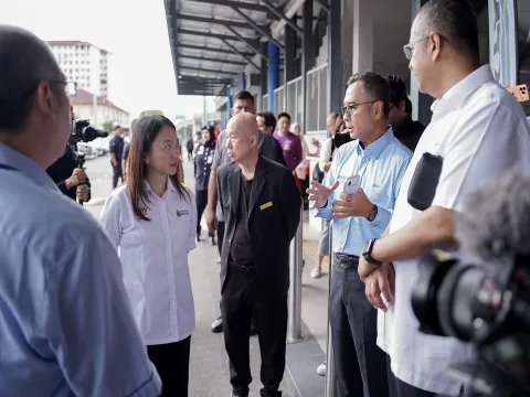 Perasmian Stesen Keretapi Segambut Utara