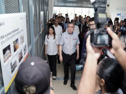 Perasmian Stesen Keretapi Segambut Utara