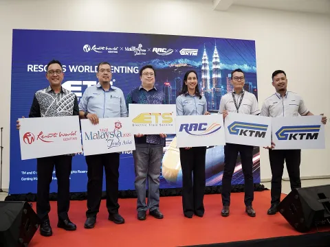 Pengiklanan Resort World Genting pada ETS