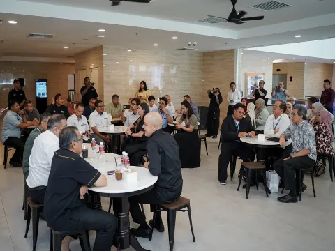 Majlis Peluncuran Kluang Rail Coffee @ Menara RAC