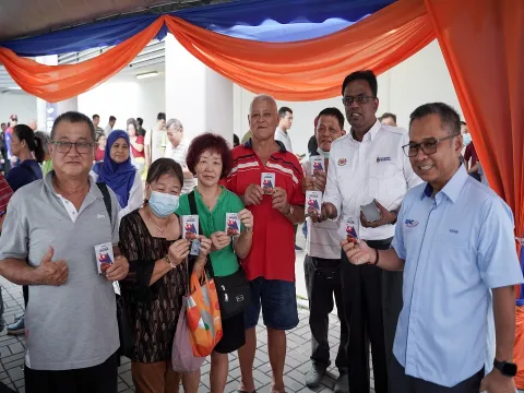 Majlis Peluncuran Operasi Pengkhidmatan Shuttle Selatan