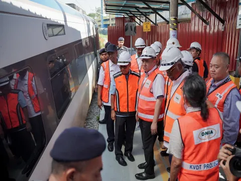 26.07.21 - Lawatan Kerja dan Sesi Taklimat Projek Siap Stesen Keretapi Seremban